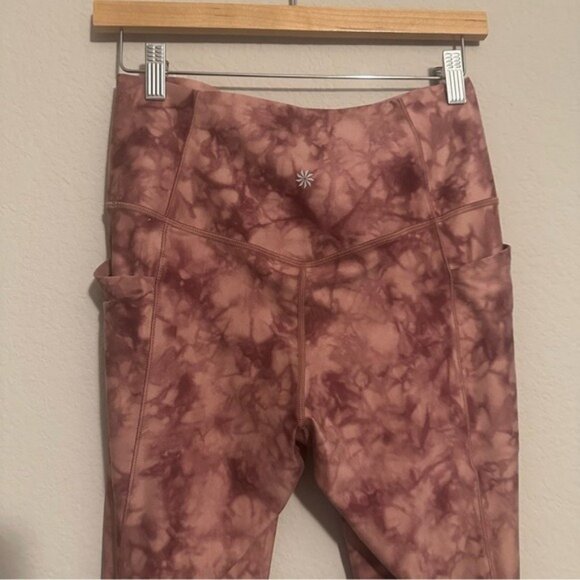 ATHLETA Salutation Stash II 7/8 Pocket Tight Medium Palermo Riptide - Picture 7 of 9